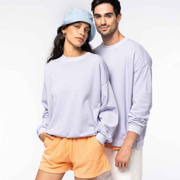 NS415 Native Spirit Unisex Terry 280 Oversized Sweatshirt