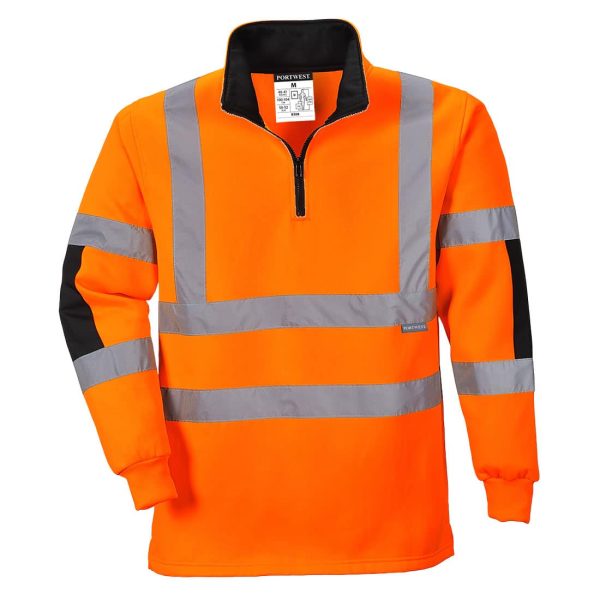 Portwest Xenon Hi-Vis Rugby Shirt - B308