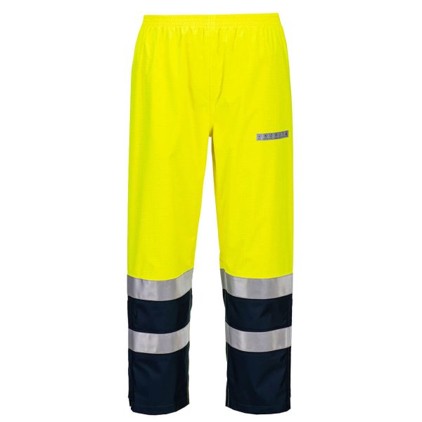 Portwest Bizflame Rain+ Hi-Vis Light Arc Trousers - FR410