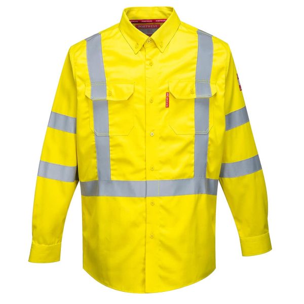 Portwest Bizflame 88/12 FR Hi-Vis Shirt - FR95