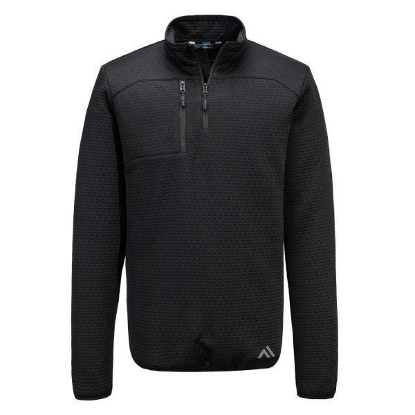 Portwest KX3 Textured 1/4 Zip Sweatshirt - KX376