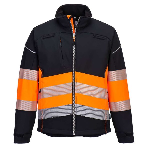 Portwest PW3 Hi-Vis Class 1 Softshell (3L) - PW375
