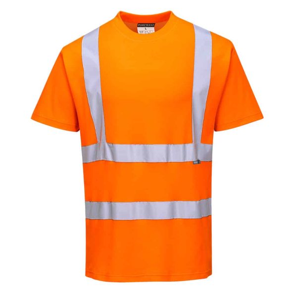 Portwest Hi-Vis Cotton Comfort T-Shirt S/S  - S170