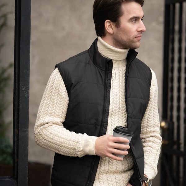 Nimbus Hudson – horizontal quilted gilet - N114M