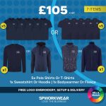 embroidered winter workwear bundle