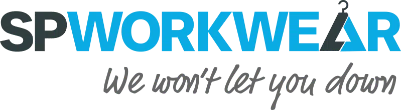 SP Workwear Logo - We Wont Let You Down