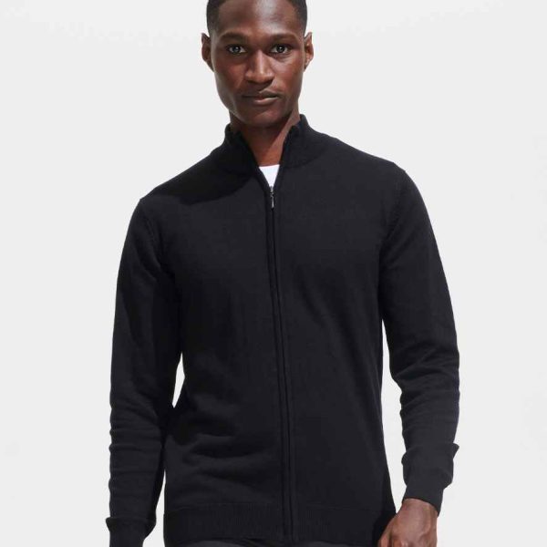 SOLs Gordon Full Zip Cotton/Acrylic Cardigan - 10548
