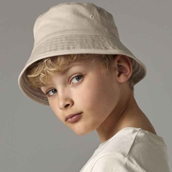 Beechfield Kids Organic Cotton Bucket Hat - BB90NB