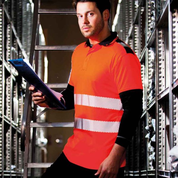 Portwest PW3 Hi-Vis Polo Shirt - PW1003 (T180)