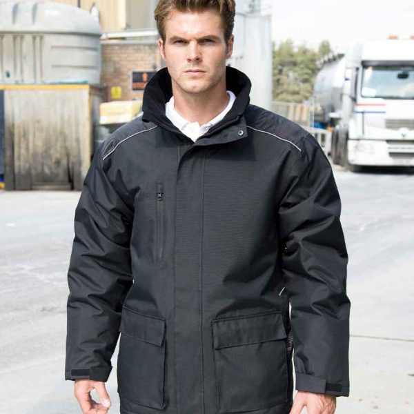 Result Workguard Vostex Long Coat - RS305