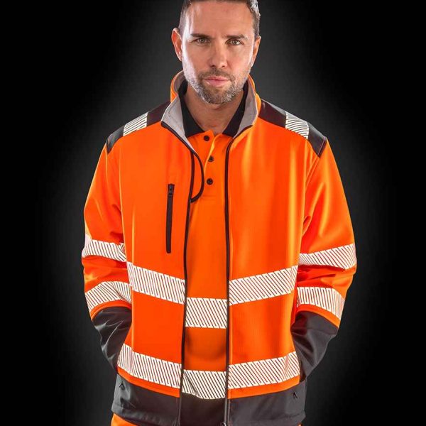 Result Printable Ripstop Safety Softshell - RS476