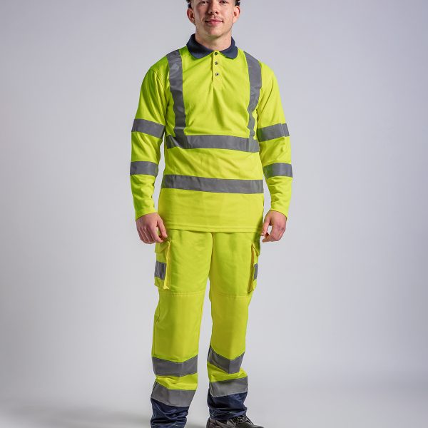 PRO RTX High Visibility Long Sleeve Polo - RX715