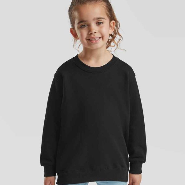 Fruit Of The Loom Kids Drop Shoulder Sweatshirt - SS9B