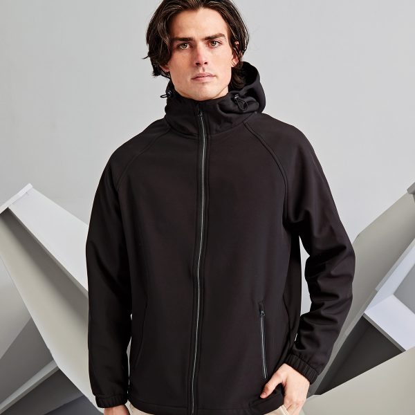 2786 Hooded 2-layer softshell jacket - TS009