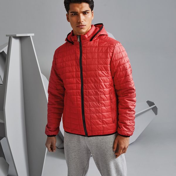 2786 Honeycomb hooded jacket - TS023