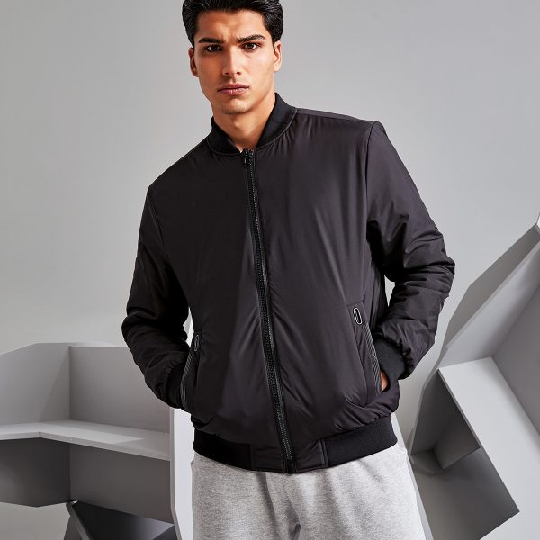2786 Delta plain bomber jacket - TS035