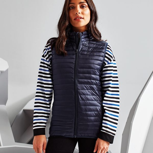 2786 Women's tribe fineline padded gilet - TS19F