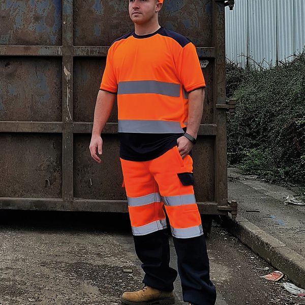 Yoko Hi-Vis Jog Pants - YK034