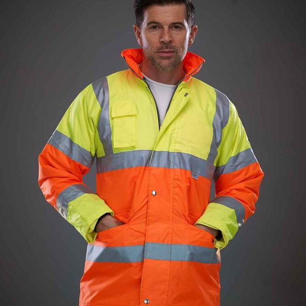 Yoko Hi-Vis Contrast Jacket - YK205
