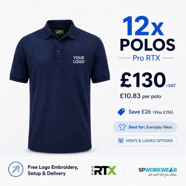 12x Pro RTX Polo Shirt Bundle