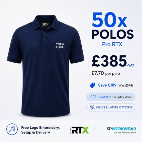 50x Pro RTX Polo Shirt Bundle