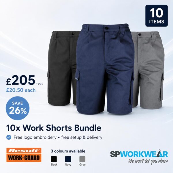 10 work shorts bundle