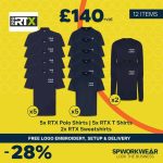 12 Piece Embroidered Workwear Package - Summer