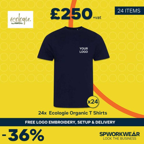 24x Ecologie Organic T Shirt Bundle - Summer