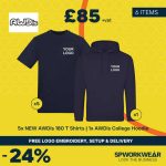 AWDis 180 T Shirt & Hoodie Bundle - Summer