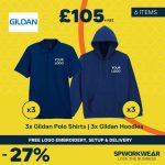 Gildan Polo & Hoodie Bundle - Summer