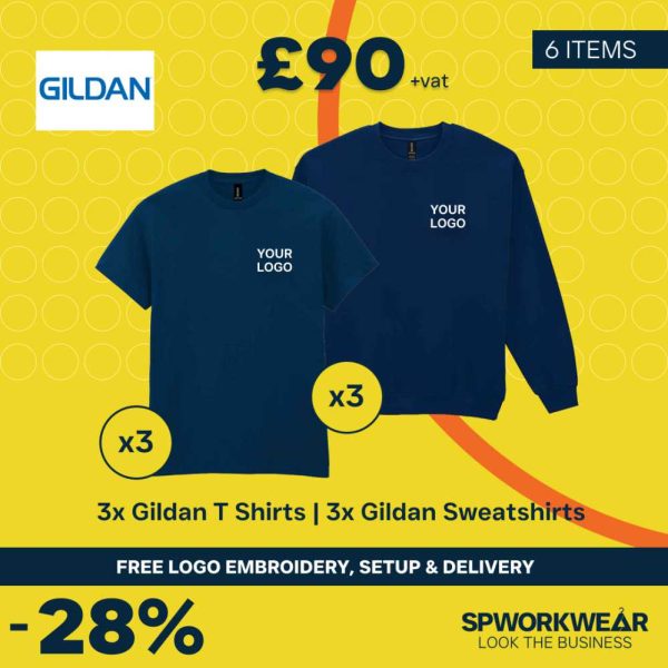 Gildan T Shirt & Sweat Bundle - Summer
