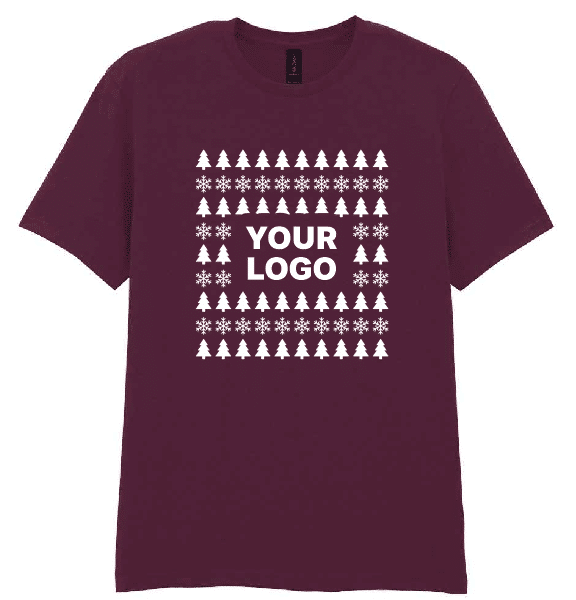 Gildan SoftStyle Branded Christmas T-Shirt - GD01