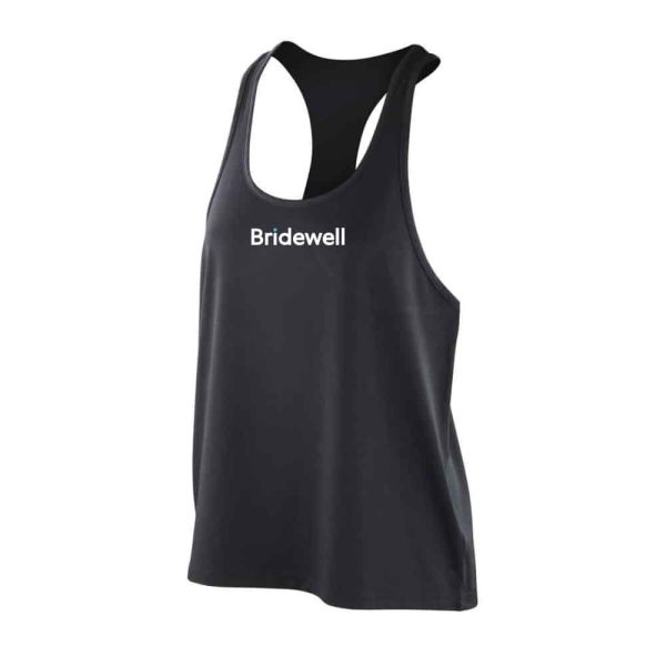Bridwell Ladies Black Racer Vest - SR285F