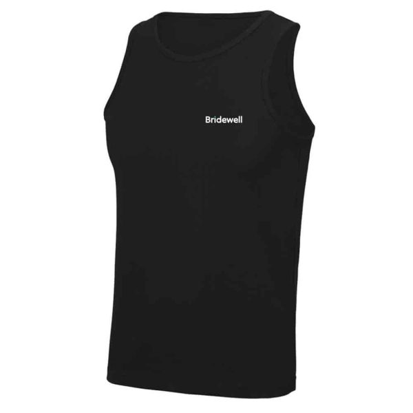 Bridwell Mens Black Vest - JC007