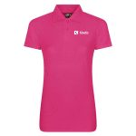 Kinetic Software Pink Polo