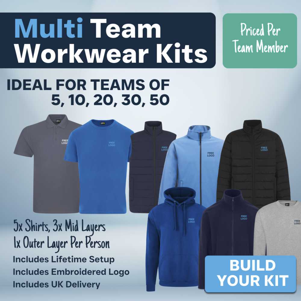 Multi Team Worwkear Bundles