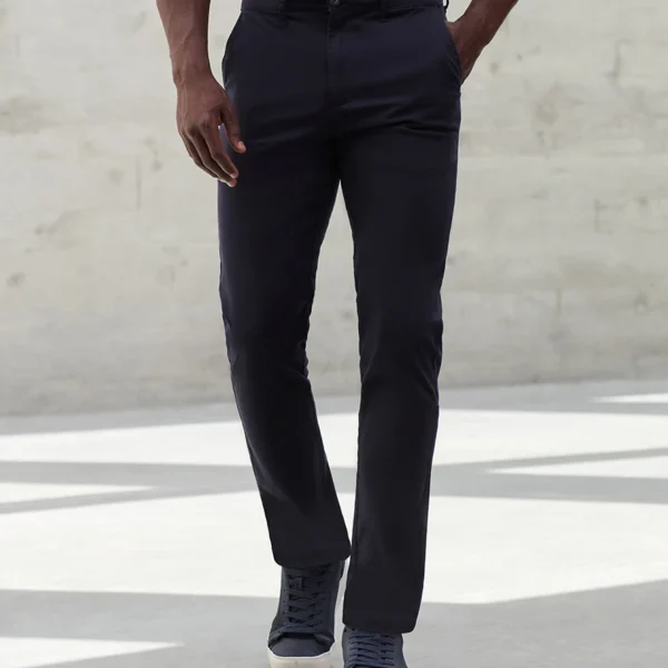 Henbury Stretch Flex Waistband Chino Trousers - H650