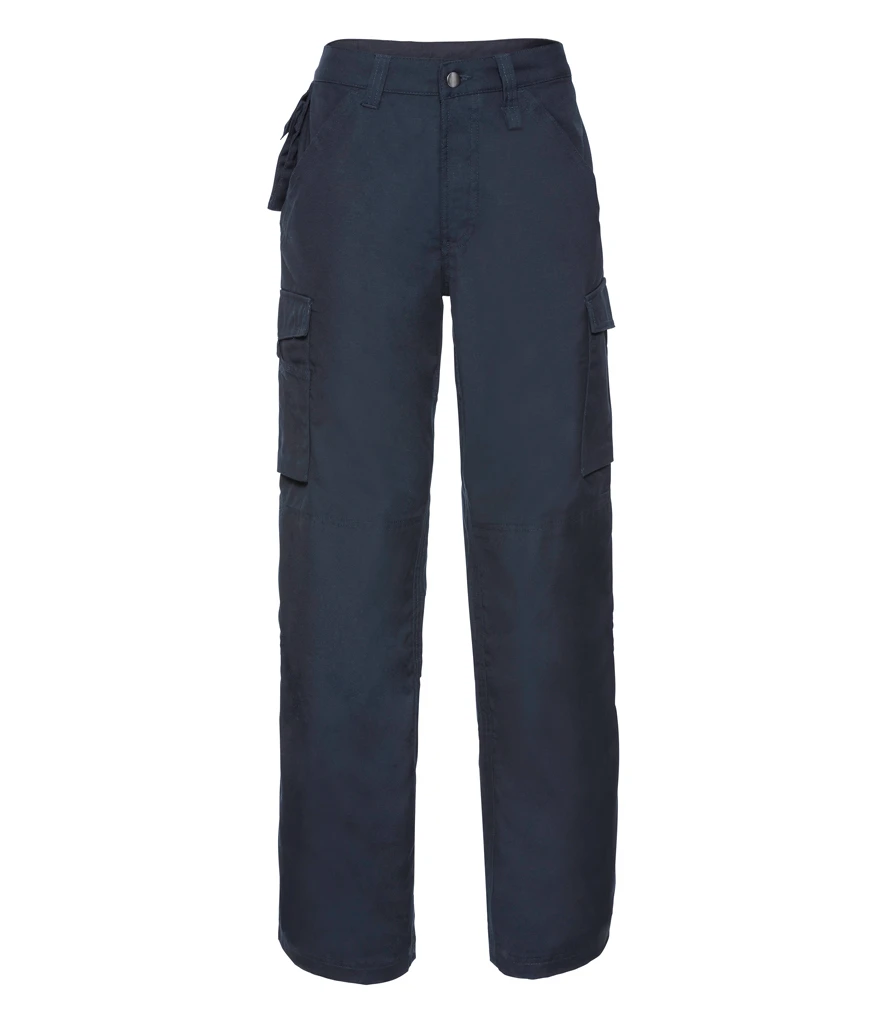 Russell Heavy Duty Work Trousers in French Navy