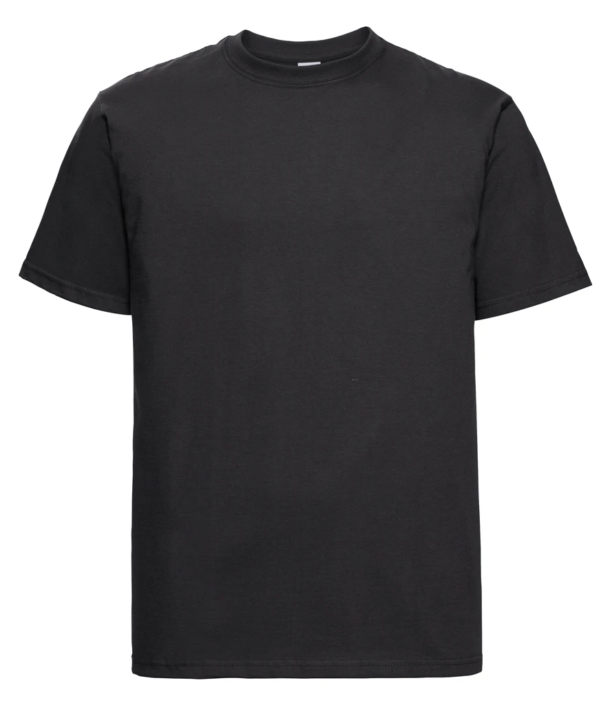 Russell Authentic Heavyweight T-Shirt in Black