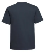 Russell Authentic Heavyweight T-Shirt in French Navy, back
