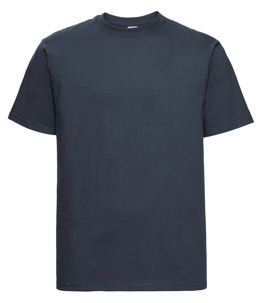 Russell Authentic Heavyweight T-Shirt in French Navy