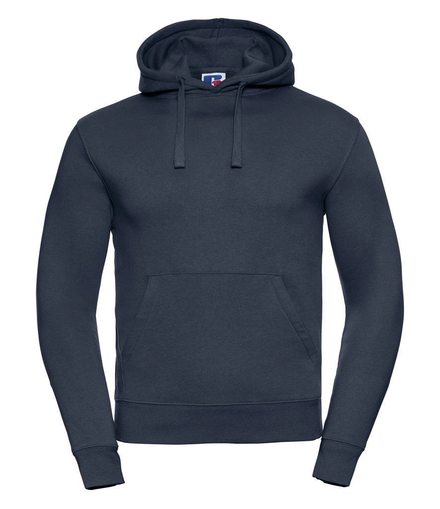 Russell Authentic Hooded Sweatshirt in French Navy