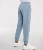 Russell Authentic Jog Pants in Mineral Blue, worn