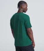 AWDis Unisex 150 T-Shirt in Bottle Green, worn