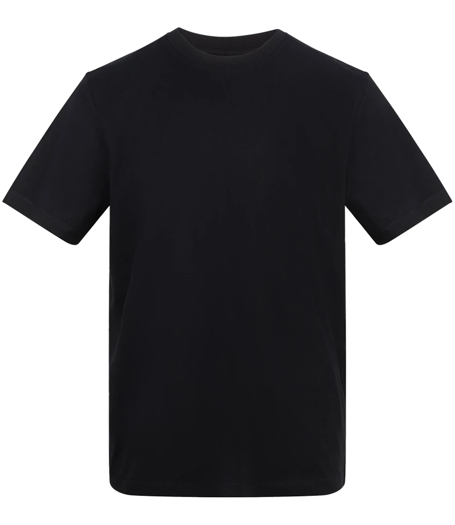 AWDis Unisex 180 T-Shirt in Deep Black