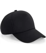 Beechfield Authentic 5 Panel Cap in Black