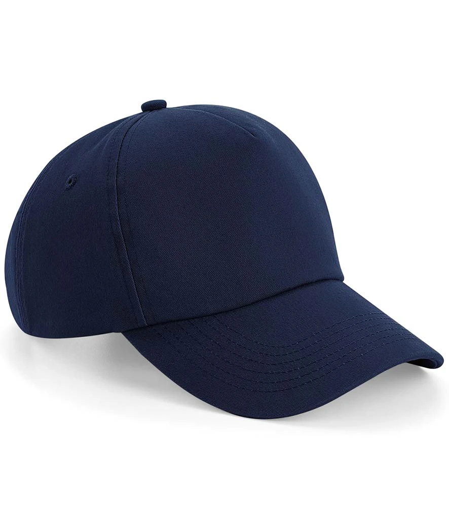 Beechfield Authentic 5 Panel Cap in French Navy