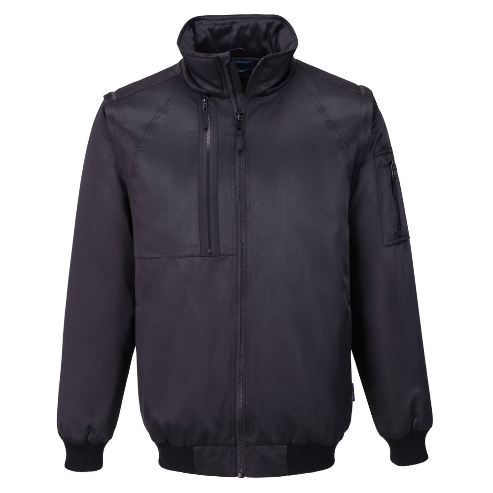 CD802BKR Portwest WX2 Eco Pilot Jacket in Black