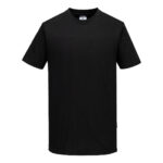 Portwest WX2 Lightweight Cotton T-Shirt in Black