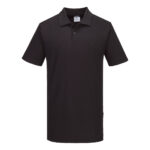 Portwest WX2 Polo Shirt in Black